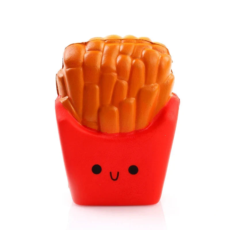 Jumbo Simulation French Fries Scented Squishy | Slow Rising Stress Relief Toy