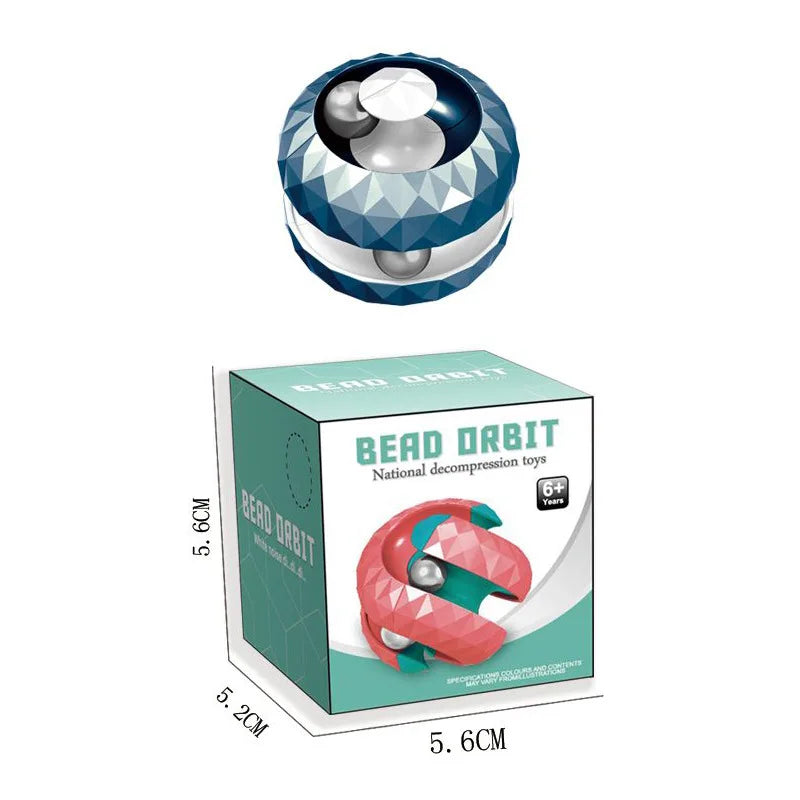 Fidget Orbit Ball | Creative Sensory Decompression Toy for Kids and Adults