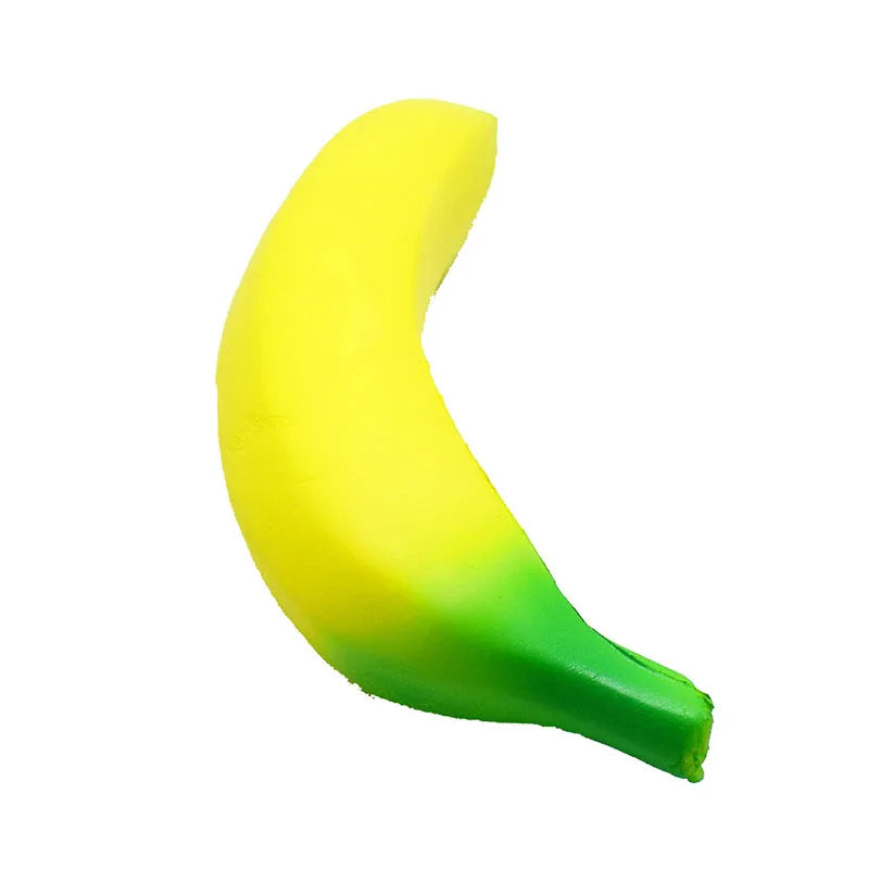 Jumbo Squishy Banana Stress Toy | Slow Rising Anti-Stress Fruit Squeeze